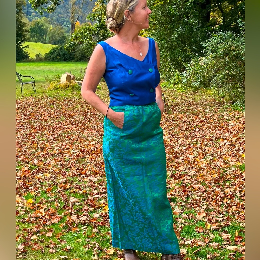 Rare unique handmade dress! Size small/2! Real Chinese silk ! Absolute…